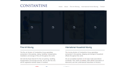 Desktop Screenshot of constantinemoving.com